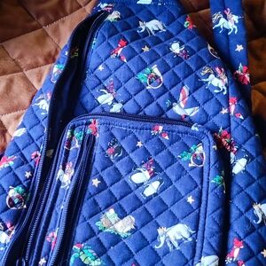 Vera Bradley Christmas Sling Backpack